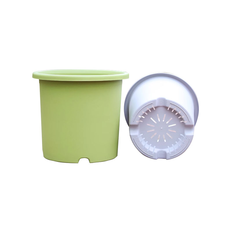 Flower Pot Plastic Hydrangea Rose Root Control Resin Green Mountain Potted Plant