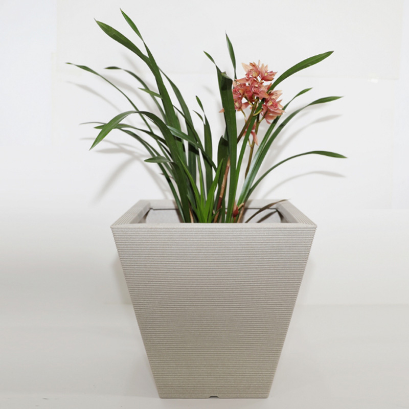 HF-F-420*420*255mm LLDPE Rotational Molding Flower Pot
